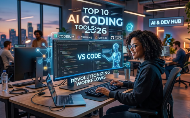 10 AI Coding Tools Developers Are Using To Replace Hours of Work in 2026