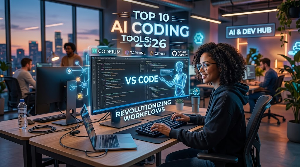10 AI Coding Tools Developers Are Using To Replace Hours of Work in 2026