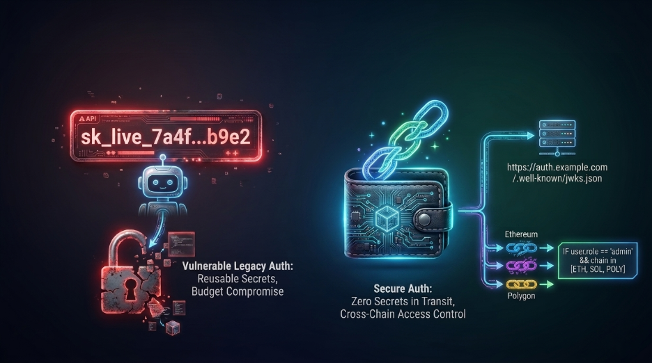 From Static API Keys to Wallet-Signed Authentication