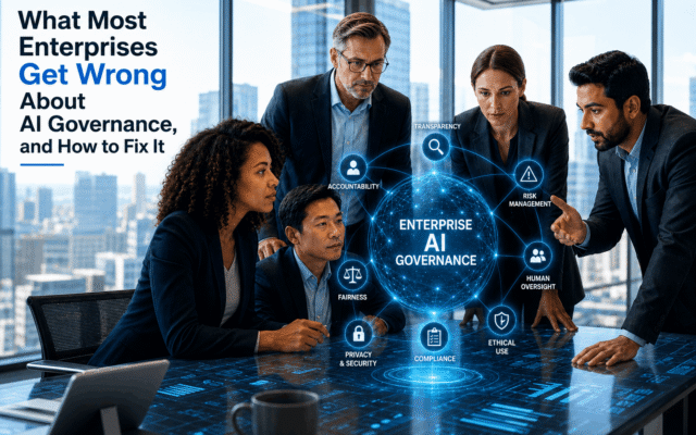 What Most Enterprises Get Wrong About AI Governance, and How to Fix It