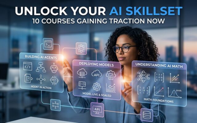 Unlock Your AI Skillset: 10 Courses Gaining Traction Now