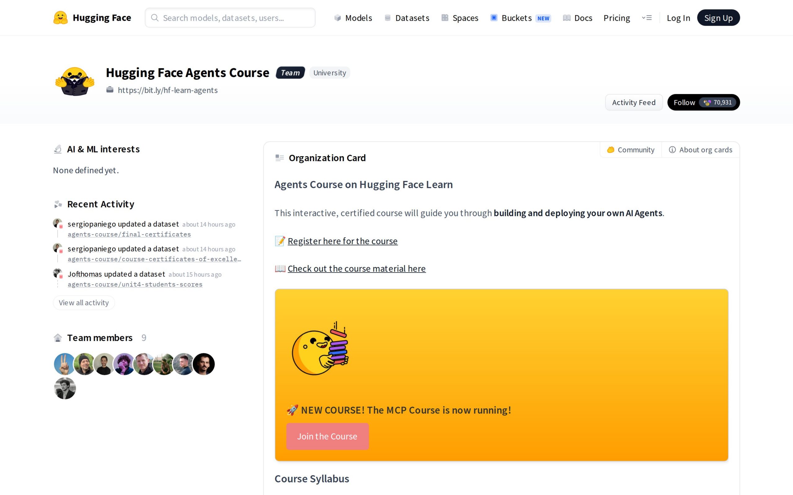 Hugging Face Agents Course