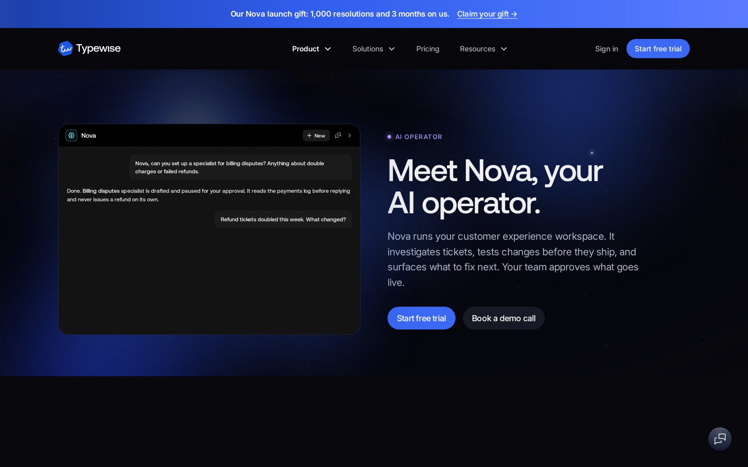Typewise Nova