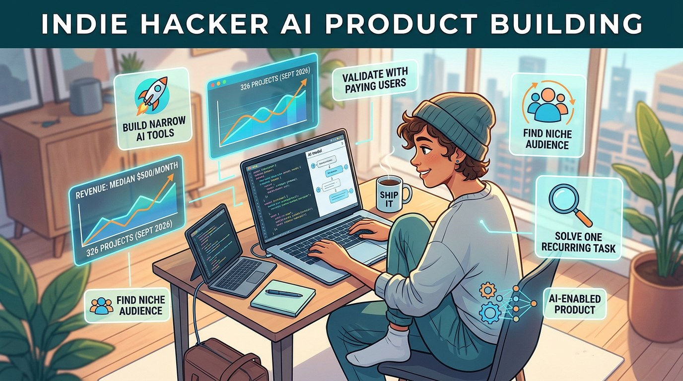 Indie Hacker AI Product Building
